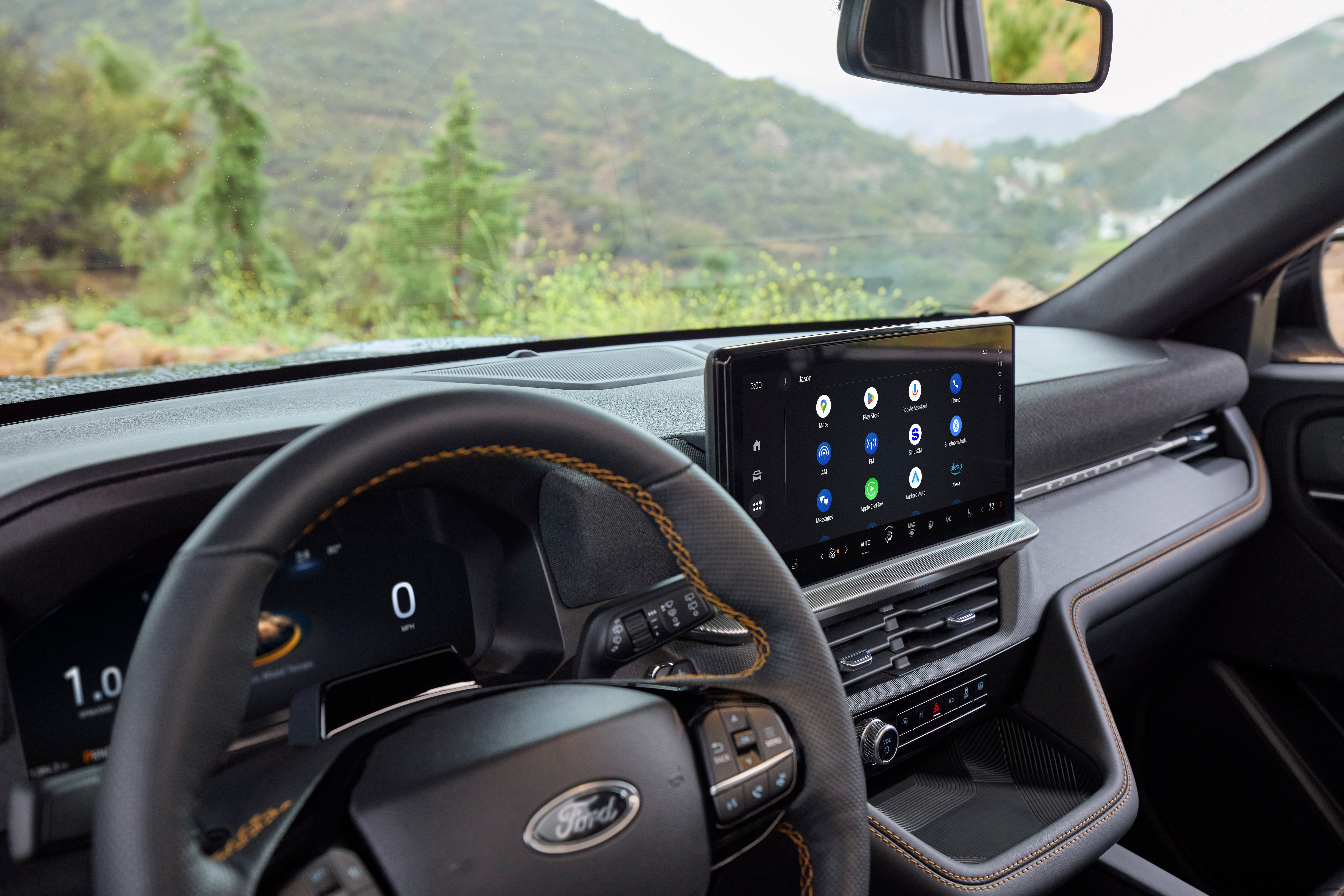 The interior of the Explorer Tremor.